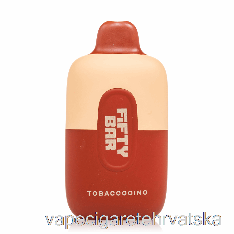Vape Cigarete Fifty Bar 6500 Disposable Tobaccocino